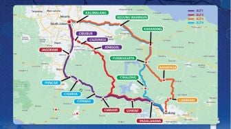 Kebijakan One Way Tol untuk Arus Balik Lebaran 2022, Polda Metro Jaya Siapkan 4 Alternatif Rute Jakarta-Bandung