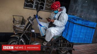 Kehidupan Keras Kurir Tunawisma yang Kirim Makanan dan Barang di Shanghai