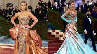 Transformasi Gaun Blake Lively di Met Gala Trending, Begini Cara Kerjanya