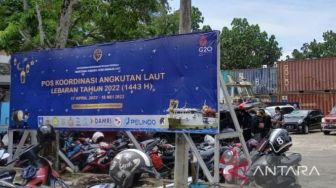 42.972 Warga Pulau Bangka Mudik Lewat Pelabuhan Pangkalbalam