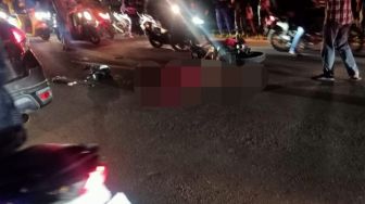 Malam Takbiran di Balikpapan Diwarnai Kecelakaan yang Mengakibatkan Seorang Lansia Meninggal Dunia Diduga Terlindas Truk