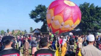 Bisa Bahayakan Penerbangan, Festival Balon Udara di Wonosobo Diamankan Polisi