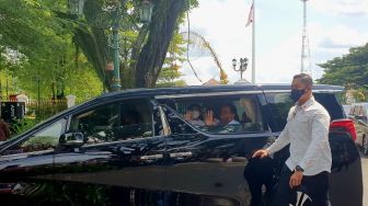 Selesai Lebaran di Jogja, Jokowi dan Jan Ethes Tinggalkan Gedung Agung