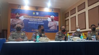 Polda Metro Jaya Prediksi Sedikitnya 200 Ribu Kendaraan Pemudik Akan Balik ke Jakarta Minggu 8 Mei