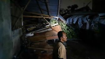 Hujan Deras Guyur Bogor, Seorang Warga Tewas Tertimbun Bangunan Rumah di Salabenda