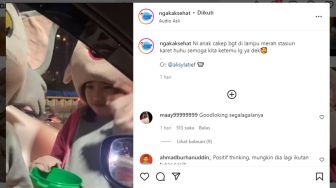 Sosok Elin Pengamen Cantik Pakai Kostum Badut Viral Mirip Artis Korea