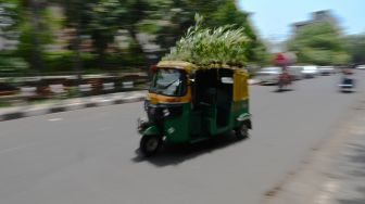 Dijamin Adem, Bajaj di India ini Punya Taman di Atapnya