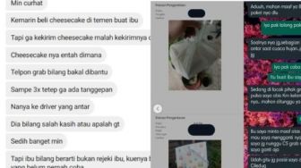 Ada-ada Saja! Belikan Cheesecake untuk Ibu Lewat Ojol, yang Datang Malah Obat