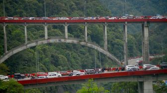 Sejumlah 2,69 Juta Kendaraan Lintasi Jalan Tol Trans Sumatera Selama Mudik dan Arus Balik