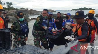 Wisatawan Tenggelam di Pantai Penyusuk Belinyu Ditemukan Tewas