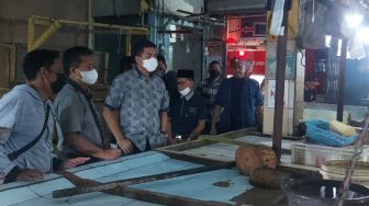 Cegah Hepatitis Akut Misterius, Pembersihan Pasar Merdeka di Samarinda Dilakukan
