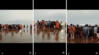Viral Mobil Amblas di Pantai Bagedur Gegara Penumpang Malas Jalan Kaki: Niat Healing Malah Ngerepotin