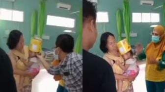Bocah Dibawa ke RS Gegara Kaleng Biskuit Nyangkut di Kepala, Publik: Bakal Jadi Cerita Seumur Hidup