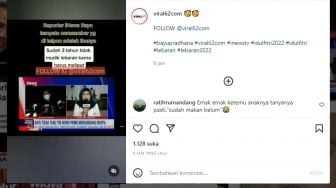 Reporter Ini Wawancarai Narasumber yang Ternyata Ibunya Sendiri, Warganet: Mengandung Bawang Gaes