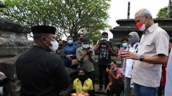 Ganjar Pranowo Temui Sejumlah Tokoh di Makassar, Ini yang Dibahas