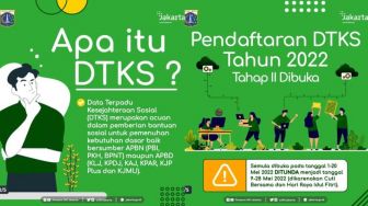 Cara Daftar DTKS Jakarta 2022 Tahap II Agar Dapat Bansos, Simak Syaratnya!