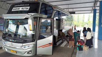 Tiket Bus Reguler Habis Hingga Tanggal 10 Mei Mendatang, PO Bus di Gunungkidul Kerahkan Belasan Armada Tambahan