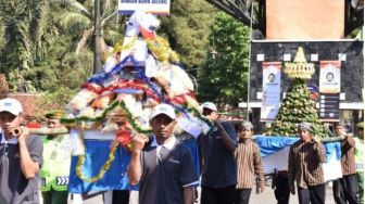 Rayakan Syawalan, Tradisi Gunungan Megono di Kabupaten Pekalongan akan Digelar