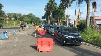 Polisi Tutup Jalur Jakarta - Puncak, Catat Waktunya