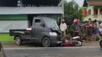 Mobil Tabrak Pengendara Motor di Jalan Poros Pinrang-Polman, 2 Orang Meninggal di Tempat