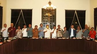 Ketua Gerindra Gorontalo Kumpul Ketua-Ketua Partai di Rumah Makan, Elnino: Tergantung Keputusan Pak Prabowo