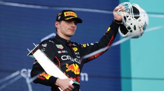 Start dari Tempat Ketiga, Max Verstappen Rebut Gelar Juara di F1 GP Miami 2022