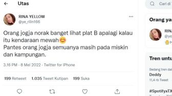 Sebut Orang Jogja Kampungan Lihat Kendaraan Plat B, Identitas Orang Ini Dibongkar Netizen