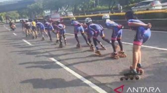 Hari Ini, Polisi Panggil Komunitas Sepatu Roda yang Viral Melintas di Jalan Gatot Subroto