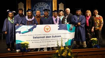 Di Tengah Pandemi, 10 Mahasiswa Asal Papua Lulus Kuliah di Amerika Serikat