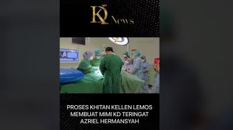 Kellen Lemos Jalani Prosesi Khitanan dengan Ditangani Banyak Tenaga Medis, Netizen: Kayak Mau Operasi SC