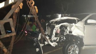 Kecelakaan Beruntun di Jalan Raya Kaliploso Banyuwangi, Dilaporkan Dua Korban Terluka