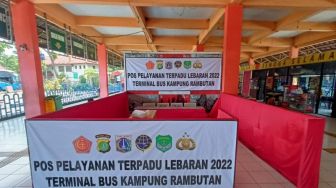 H+6 Idul Fitri, Terminal Kampung Rambutan Resmi Tutup Pos Pelayanan Terpadu Lebaran