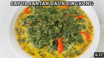 Resep Daun Singkong Santan, Sayur Sehat dan Bergizi Tinggi