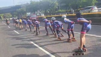 Setelah Latihan di Gatot Subroto Tuai Kontroversi, Wagub DKI Janjikan Fasilitasi Atlet Sepatu Roda di Jalan Raya