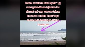 Bukannya Menolong, Seorang Pria Justru Pilih Abadikan Detik-detik Dua Wisatawan Tenggelam di Pantai Konang Trenggalek