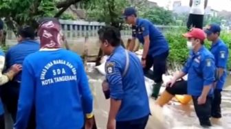 Penyebab Banjir Tangerang, Tanggung Situ Bulakan Jebol Rendam Perumahan Total Persada