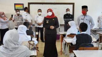PTM 100 Persen di Bandar Lampung Dimulai Hari Ini, Kegiatan Ekstrakurikuler Belum Boleh Digelar