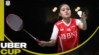 Momen Menggemaskan Bilqis Prasista saat Diwawancarai Usai Taklukkan Yamaguchi di Uber Cup 2022