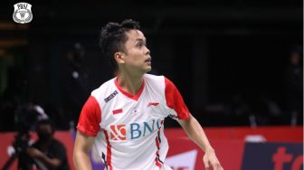 Hasil Piala Thomas 2022: Anthony Ginting Terjungkal! Indonesia 0-1 Korea Selatan