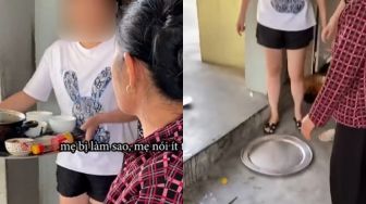 Dibandingkan dan Diminta Cuci Piring, Menantu Perempuan Banting Nampan Nasi di Depan Mertua, Warganet Berdebat