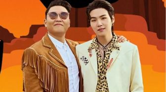 Selamat! Lagu 'That That' PSY dan Suga BTS Sukses Menangkan Trofi Show Champion