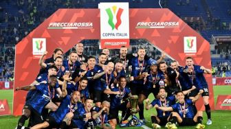 Bantai Juventus 4-2, Inter Milan Juara Coppa Italia