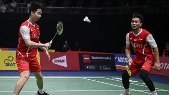 Hasil Piala Thomas 2022: Ahsan / Kevin Bawa Indonesia Ungguli China 2-0