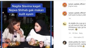 Ngobrol Bareng Soal Ayam, Nagita Slavina Kaget Sampai Bengong Tahu Kebiasaan Makan Najwa Shihab