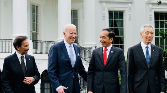 Gegara Potret Momen Ini, Foto Jokowi Duduk Bersama Biden Dikomentari Said Didu: Seakan Guru Lagi Marahi Muridnya