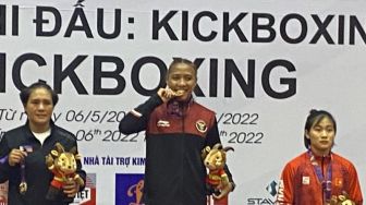 SEA Games 2021: Diandra Ariesta Pieter Sumbang Emas Pertama untuk Kickboxing Indonesia