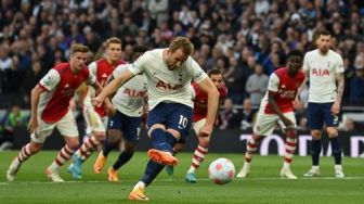 Tottenham vs Arsenal: Spurs Menang Telak 3-0, Harry Kane Sumbang Dua Gol