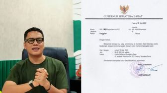 Arief Muhammad Mendadak Dipanggil Gubernur Sumbar, Wagub Audy Joinaldy Bocorkan Masalahnya