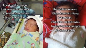 Didiagnosis Hidrosefalus hingga Lumpuh Otak, Bayi Ini Jalani 4 Kali Operasi