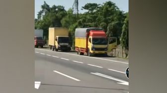 Paku Berserakan di Tol Bandar Selamat Bikin Ban Mobil Bocor, Polisi Bilang Begini